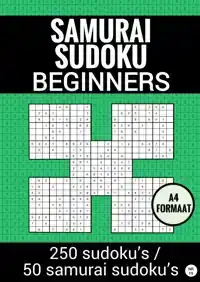 SUDOKU MAKKELIJK: SAMURAI SUDOKU - NR. 19 - PUZZELBOEK MET 1