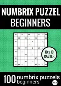 NUMBRIX PUZZEL MAKKELIJK VOOR BEGINNERS - PUZZELBOEK MET 100
