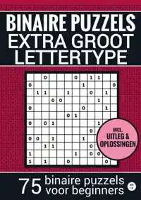 PUZZELBOEK GROOT LETTERTYPE - VOOR OUDEREN, SLECHTZIENDEN, O