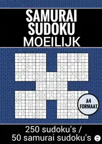 SUDOKU MOEILIJK: SAMURAI SUDOKU PUZZELS - NR. 26