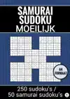 SUDOKU MOEILIJK: SAMURAI SUDOKU PUZZELS - NR. 26