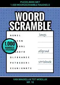 PUZZELBOEK MET 1.000 WOORD SCRAMBLE RAADSELS - NR. 18