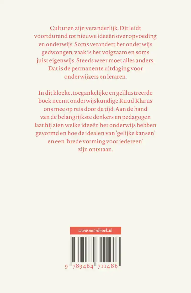 DENKEN OVER ONDERWIJS EN OPVOEDING