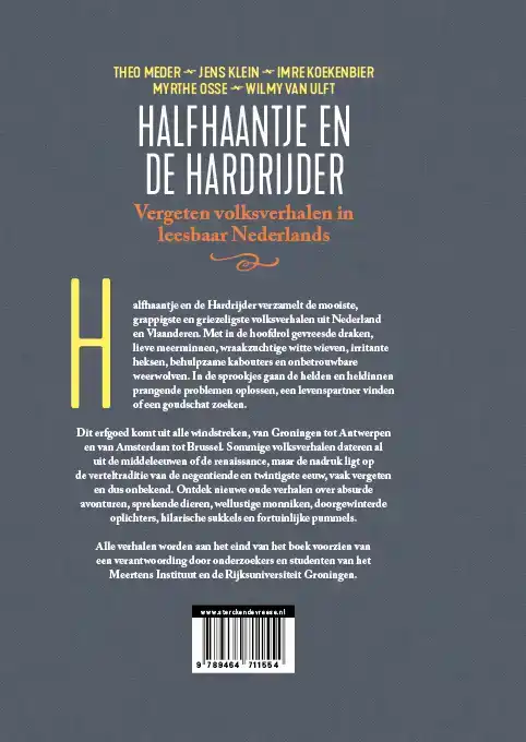 HALFHAANTJE EN DE HARDRIJDER