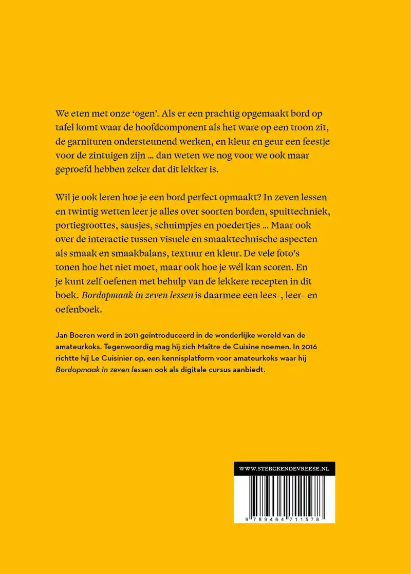 BORDOPMAAK IN ZEVEN LESSEN
