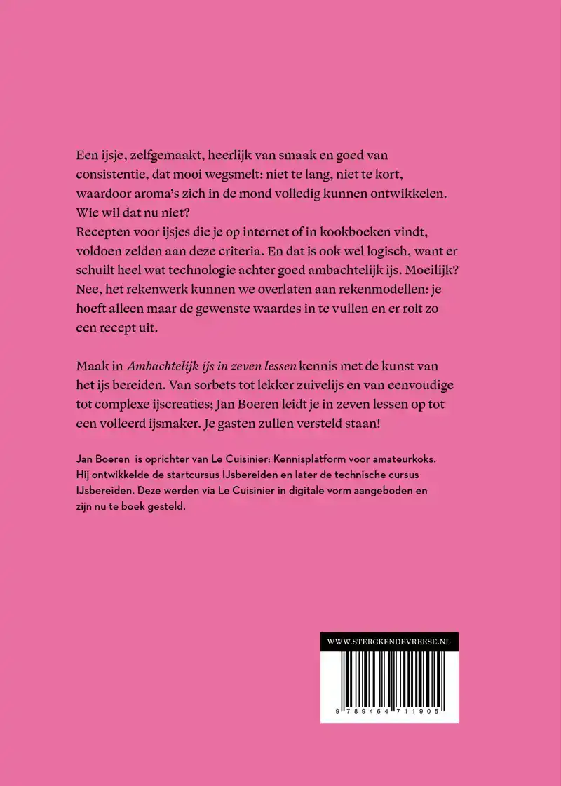 AMBACHTELIJK IJS IN ZEVEN LESSEN