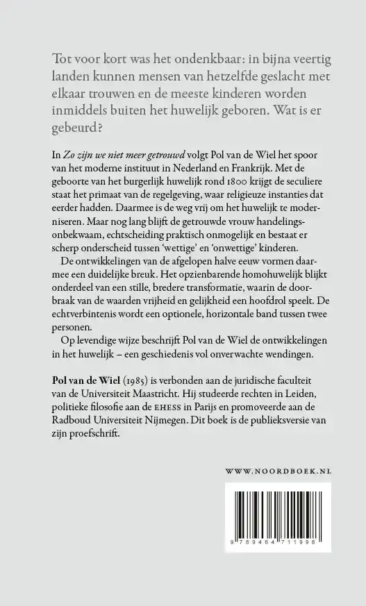 ZO ZIJN WE NIET MEER GETROUWD