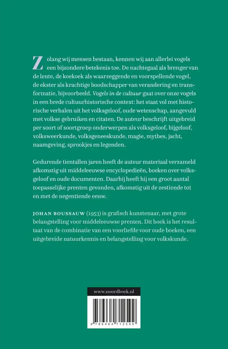 VOGELS IN DE CULTUUR