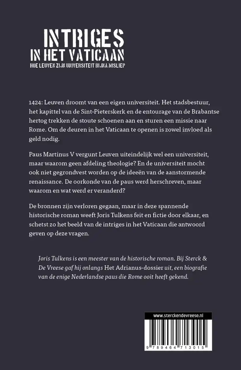 INTRIGES IN HET VATICAAN