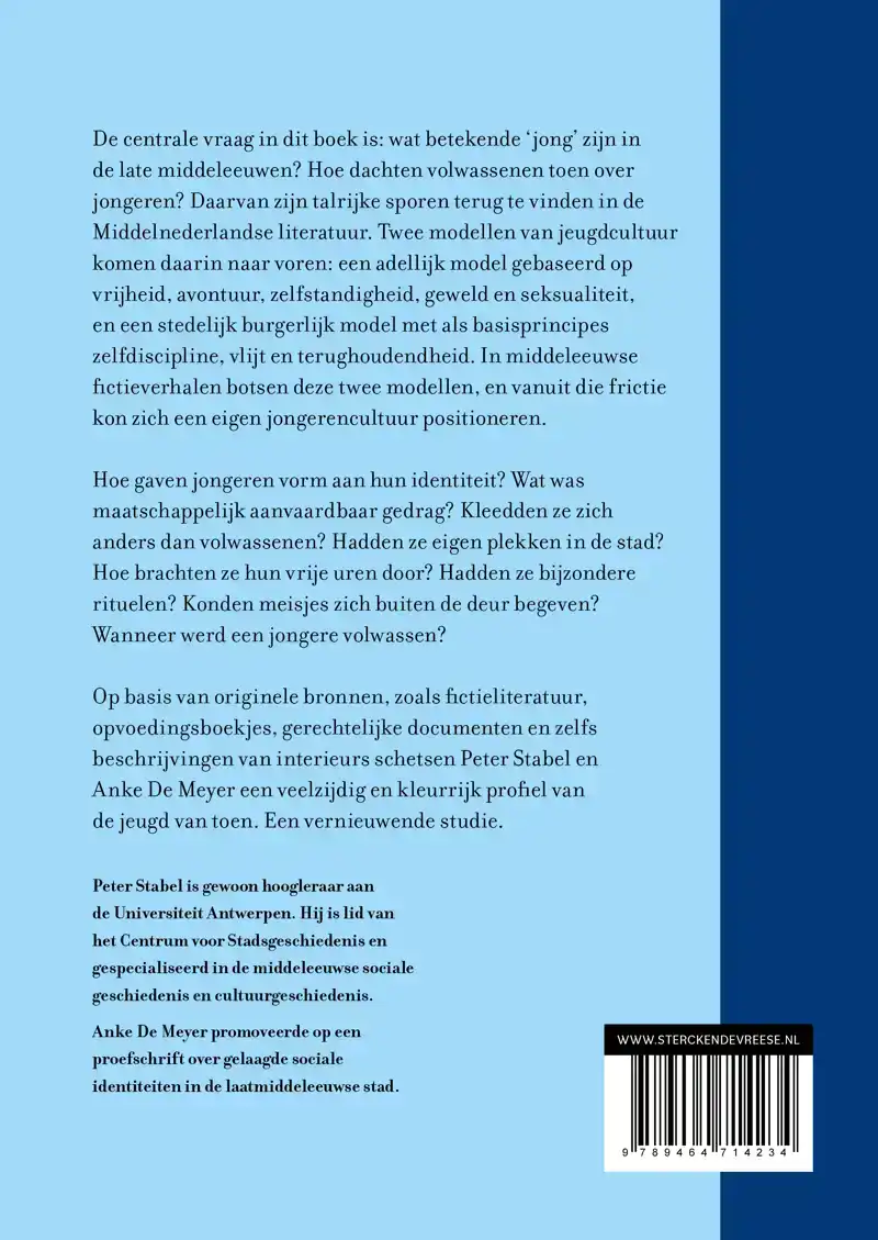 DE JEUGD VAN TEGENWOORDIG