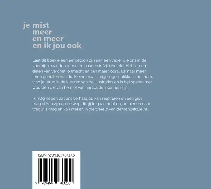 JE MIST MEER EN MEER