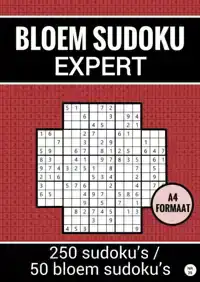 BLOEM SUDOKU - EXPERT - 250 SUDOKU'S / 50 BLOEM SUDOKU'S - N