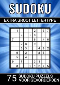 SUDOKU EXTRA GROOT LETTERTYPE - 75 SUDOKU PUZZELS VOOR GEVOR