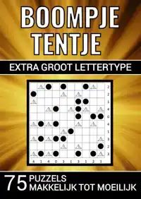 BOOMPJE TENTJE - EXTRA GROOT LETTERTYPE - 75 PUZZELS, MAKKEL