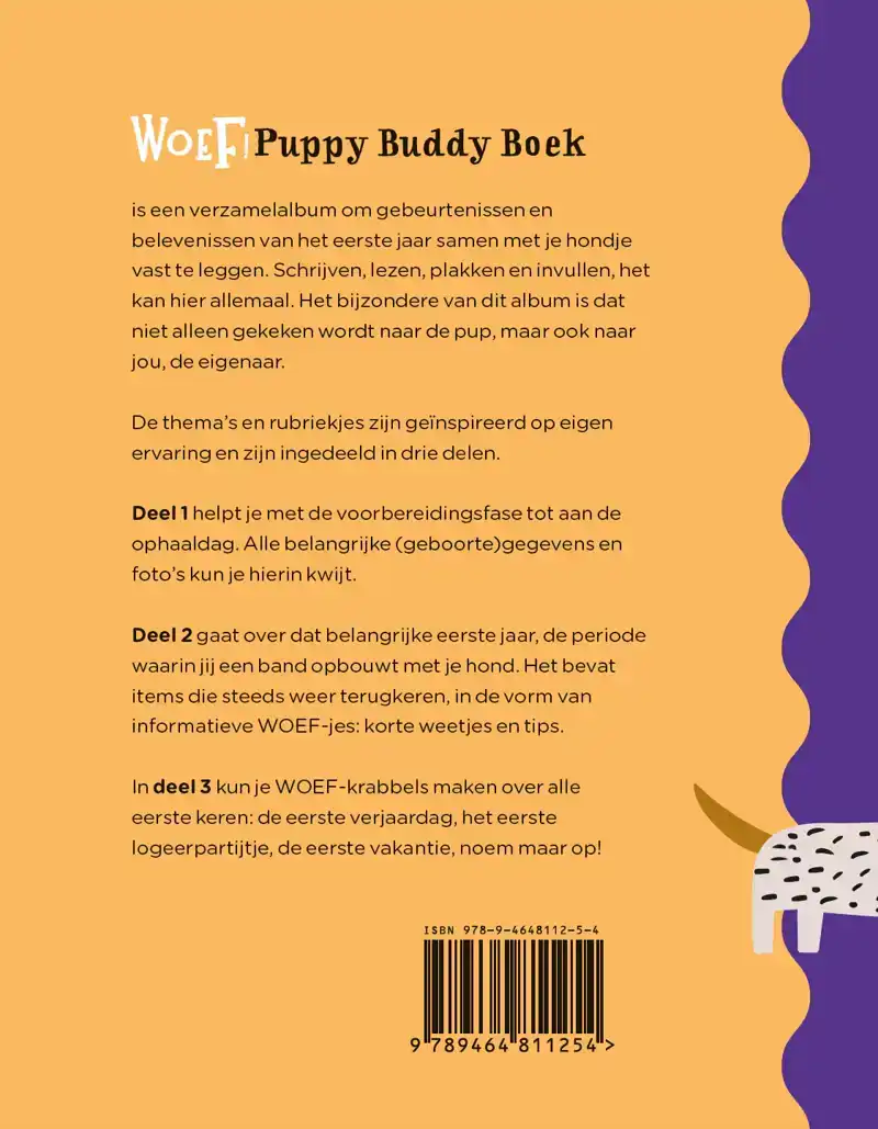 PUPPY BUDDY BOEK WOEF!