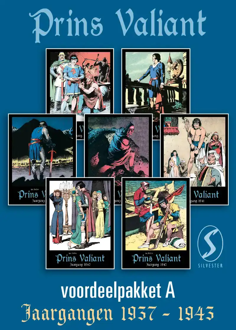 PRINS VALIANT PAKKET A: DEEL 01-07