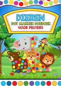 DIEREN DOT MARKER - DOEBOEK VOOR PEUTERS