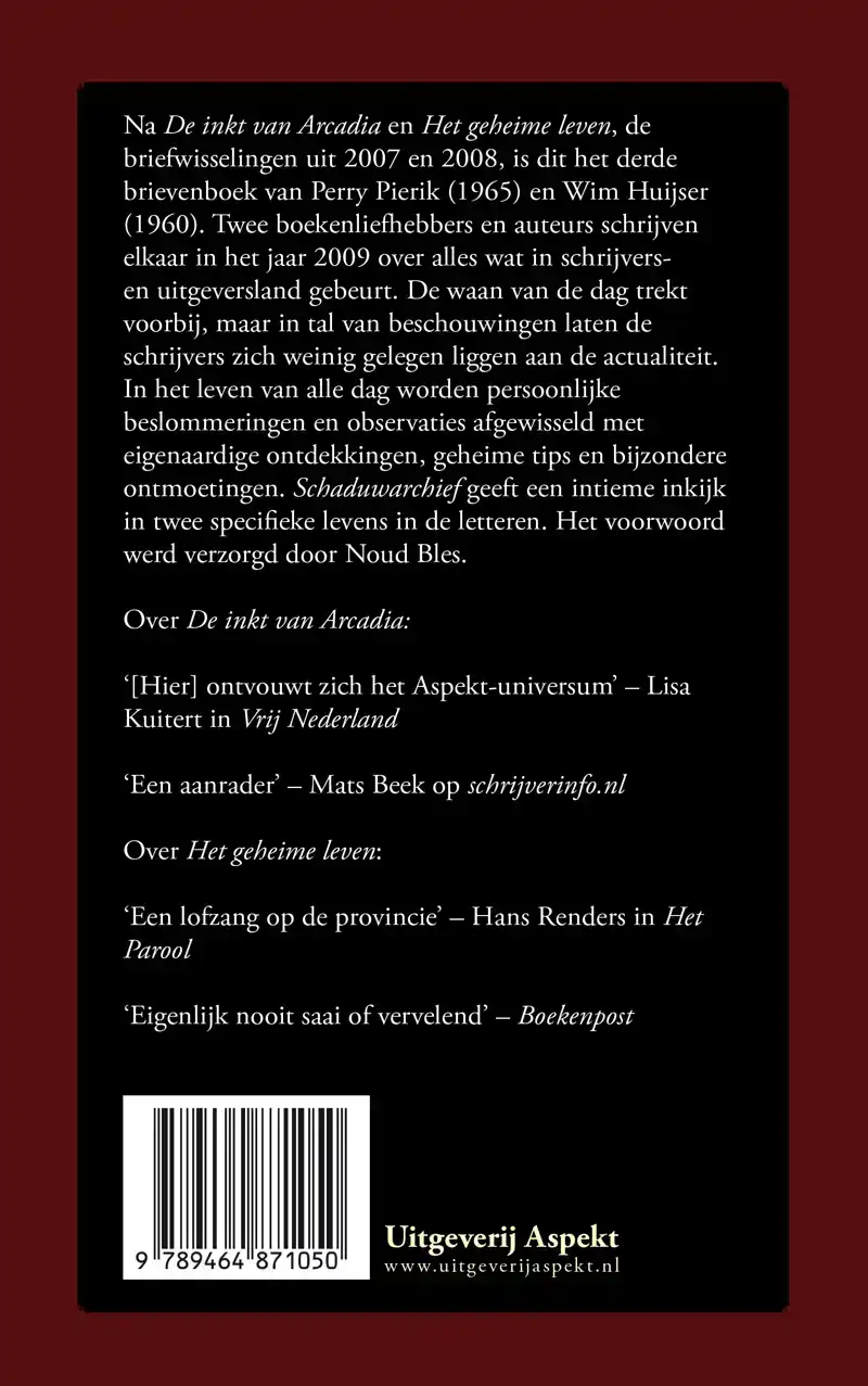 HET SCHADUWARCHIEF