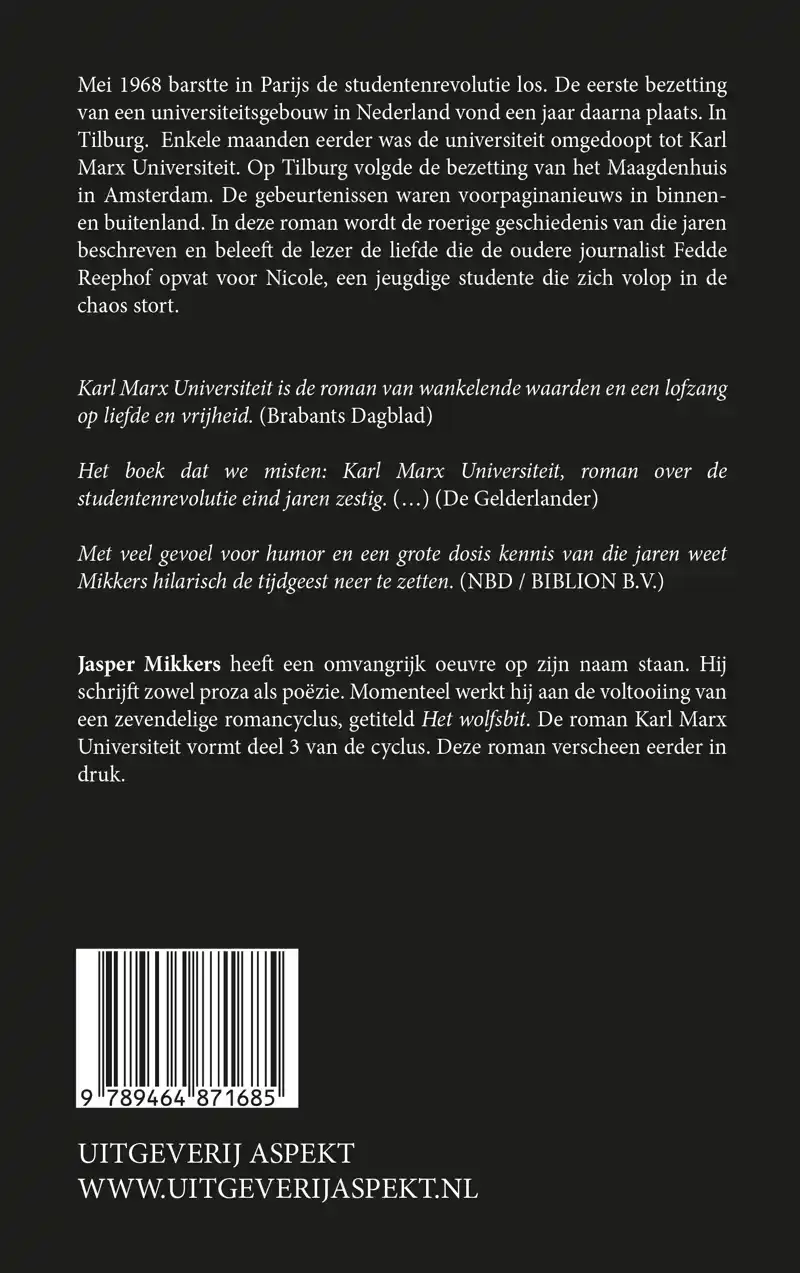 KARL MARX UNIVERSITEIT 1968-1969