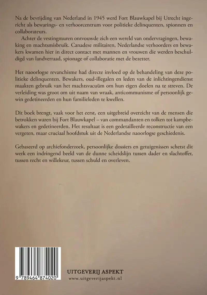 DETENTIECENTRUM FORT BLAUWKAPEL