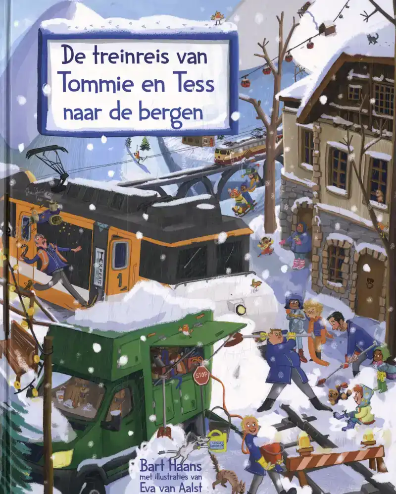 DE TREINREIS VAN TOMMIE EN TESS NAAR DE BERGEN