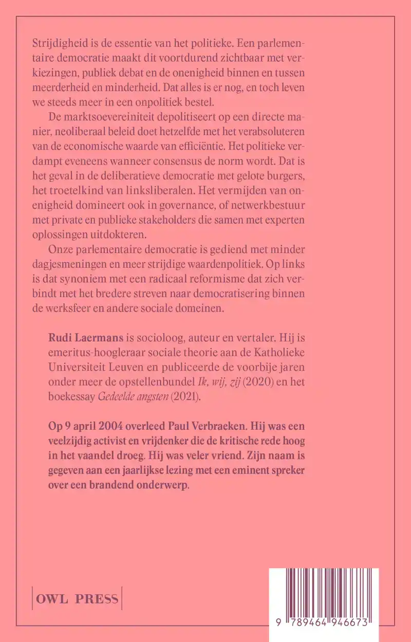 DEMOCRATIE ZONDER POLITIEK?