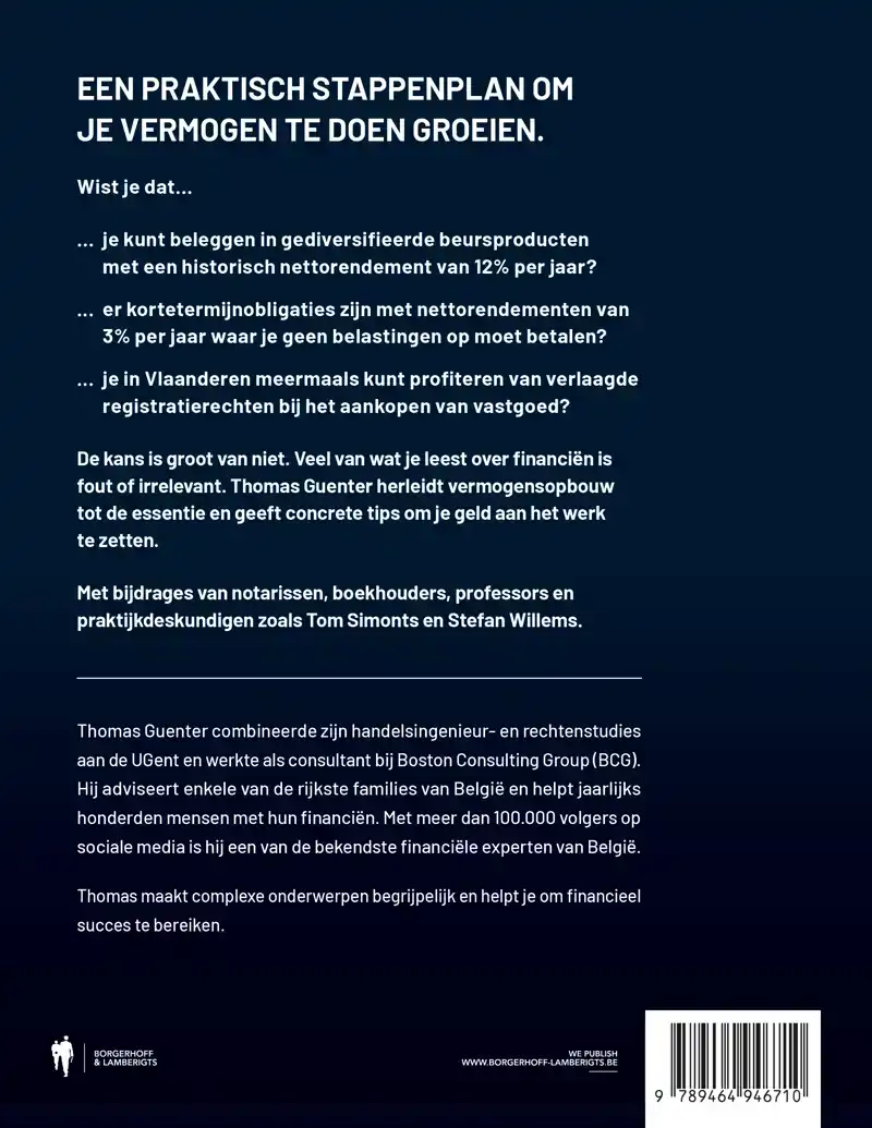 PERSONAL FINANCE MET THOMAS GUENTER