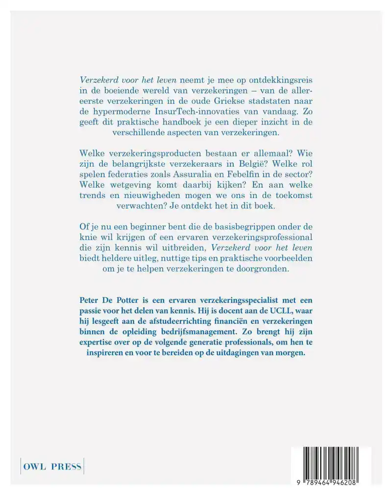 VERZEKERD VOOR HET LEVEN