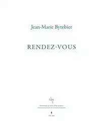 JEAN-MARIE BYTEBIER. RENDEZ-VOUS