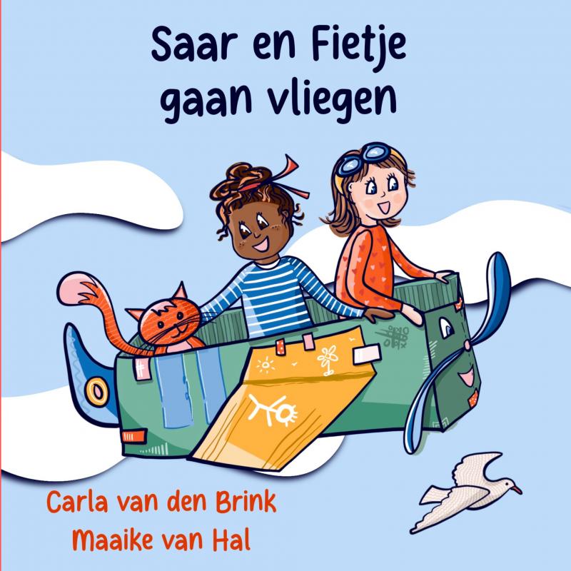 SAAR EN FIETJE GAAN VLIEGEN