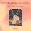 DE 'SRI ANANDA RASA' SACRALE DANS