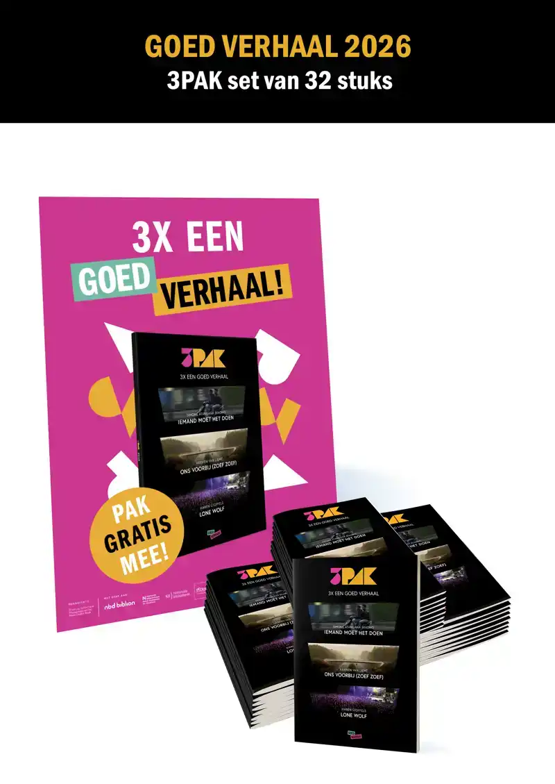 3PAK SET VAN 32 EX. BOEKHANDEL GOED VERHAAL 2026