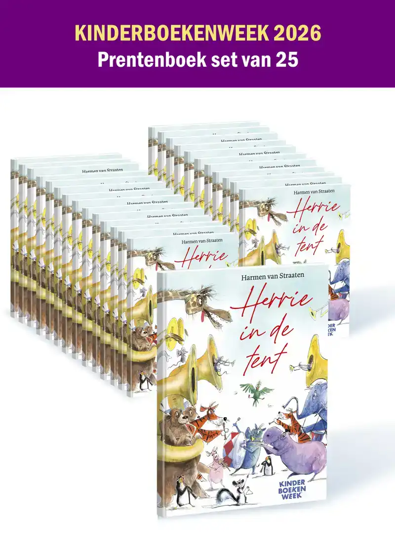 HERRIE IN DE TENT - PRENTENBOEK VAN DE KINDERBOEKENWEEK - SE