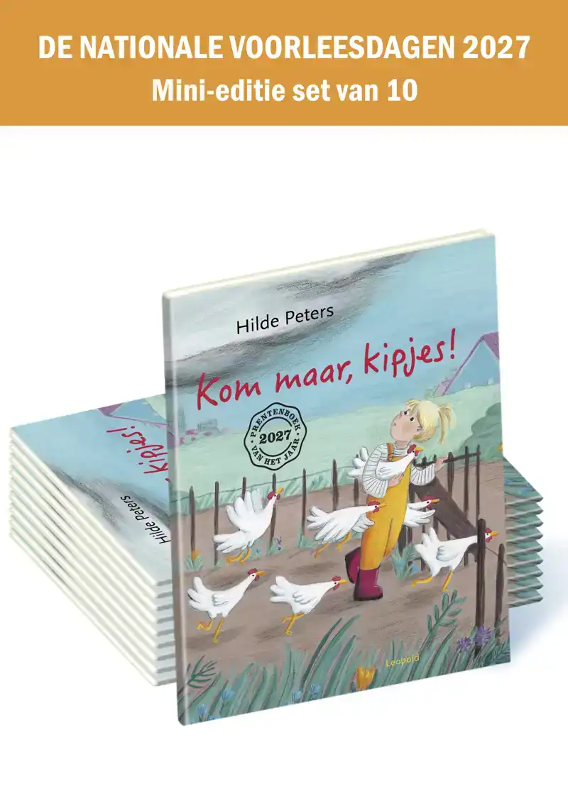 KOM MAAR, KIPJES! MINI-EDITIE SET VAN 10 EX. DE NATIONALE VO