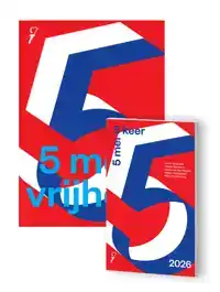 LOS EXEMPLAAR BOEKJE MET POSTER '5 KEER 5 MEI 2026'