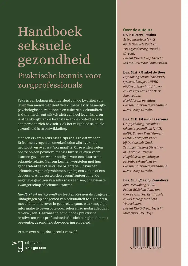 HANDBOEK SEKSUELE GEZONDHEID
