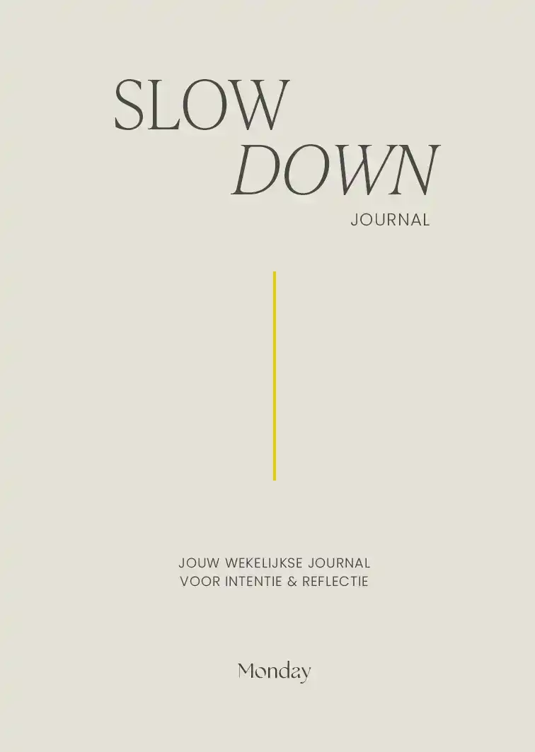 SLOW DOWN JOURNAL