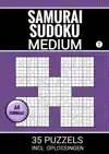 SAMURAI SUDOKU - MEDIUM - 35 PUZZELS INCL. OPLOSSINGEN - NR.