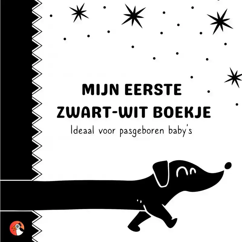MIJN EERSTE ZWART-WIT BABY BOEKJE