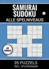 SAMURAI SUDOKU - ALLE SPELNIVEAUS - 35 PUZZELS INCL. OPLOSSI