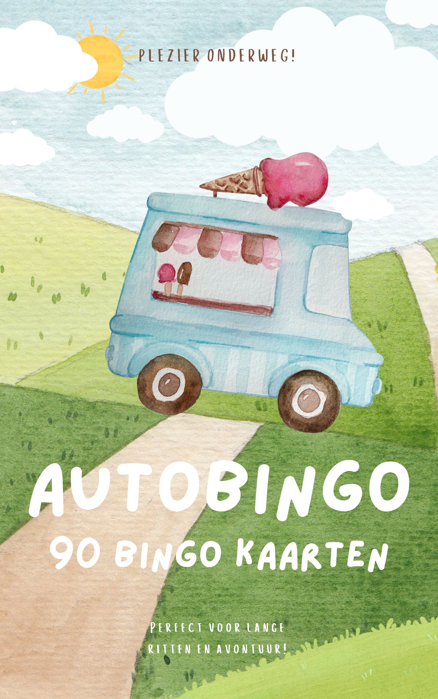 AUTOBINGO VOOR KINDEREN REISSPEL
