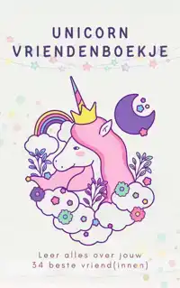 UNICORN VRIENDENBOEKJE MEISJE