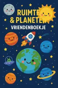 RUIMTE & PLANETEN VRIENDENBOEKJE