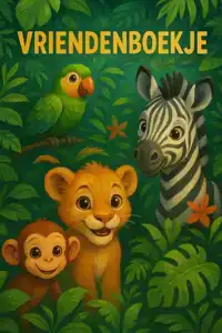 JUNGLE VRIENDENBOEKJE