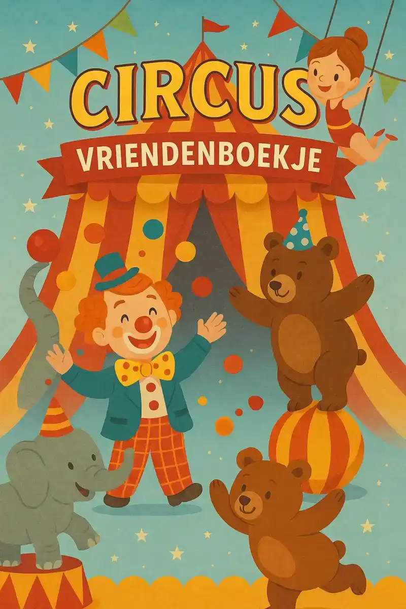 CIRCUS VRIENDENBOEKJE
