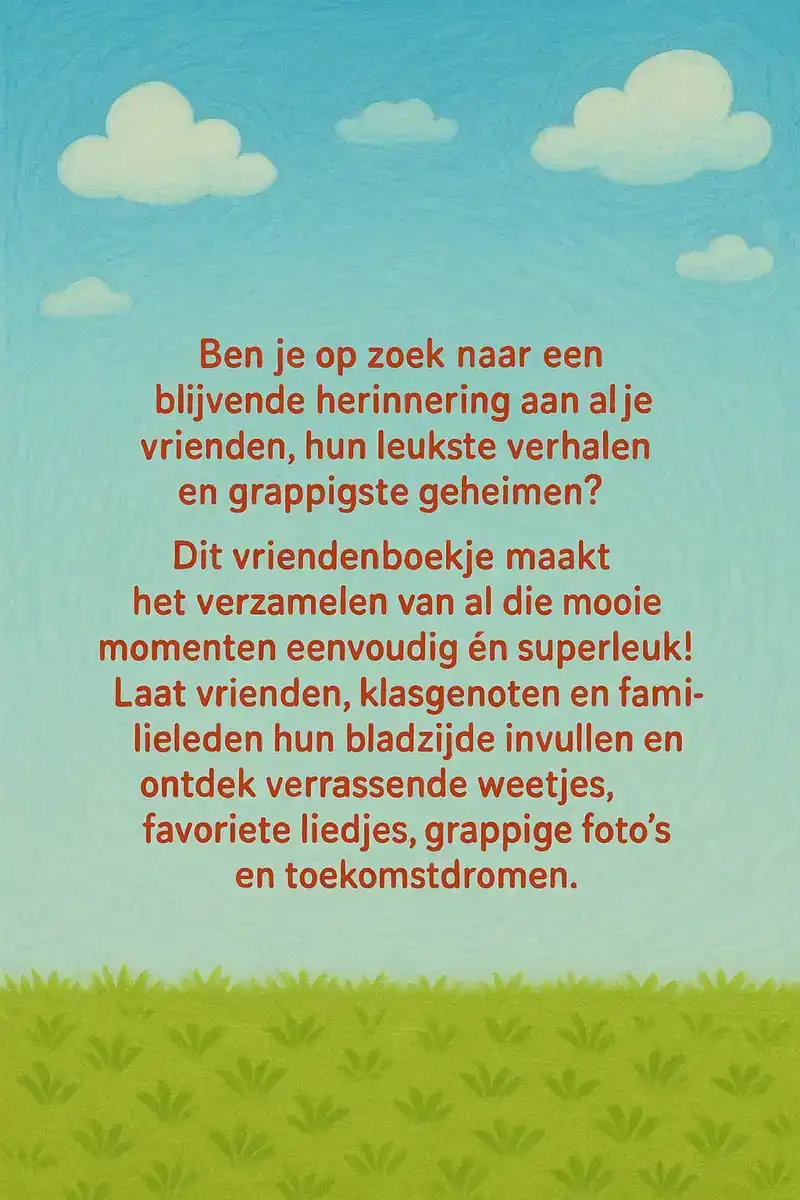 BRANDWEER VRIENDENBOEKJE