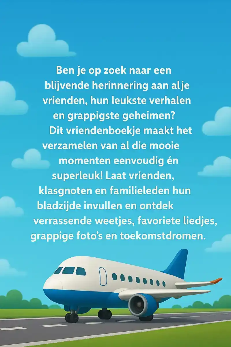 PILOTEN VRIENDENBOEKJE