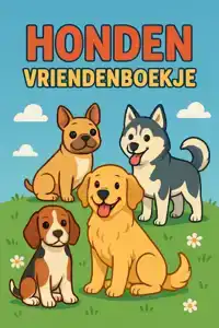 HONDEN VRIENDENBOEKJE