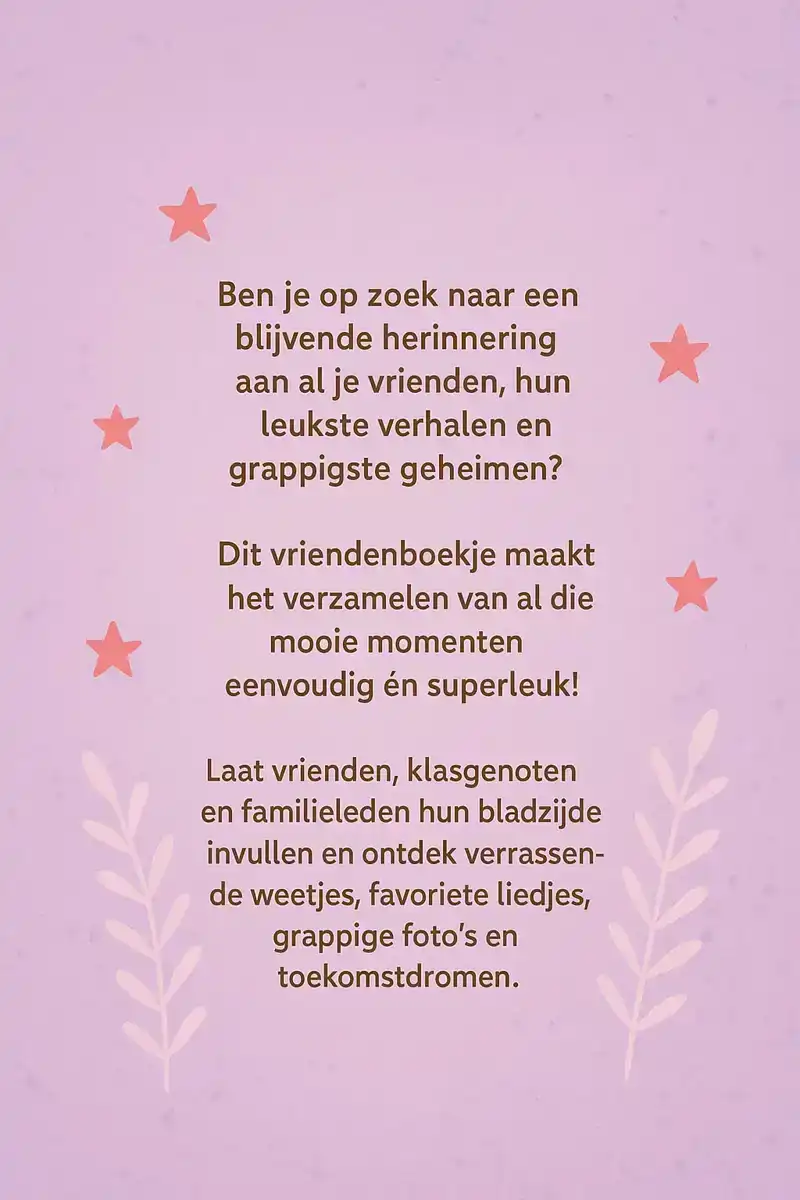 BALLET VRIENDENBOEKJE