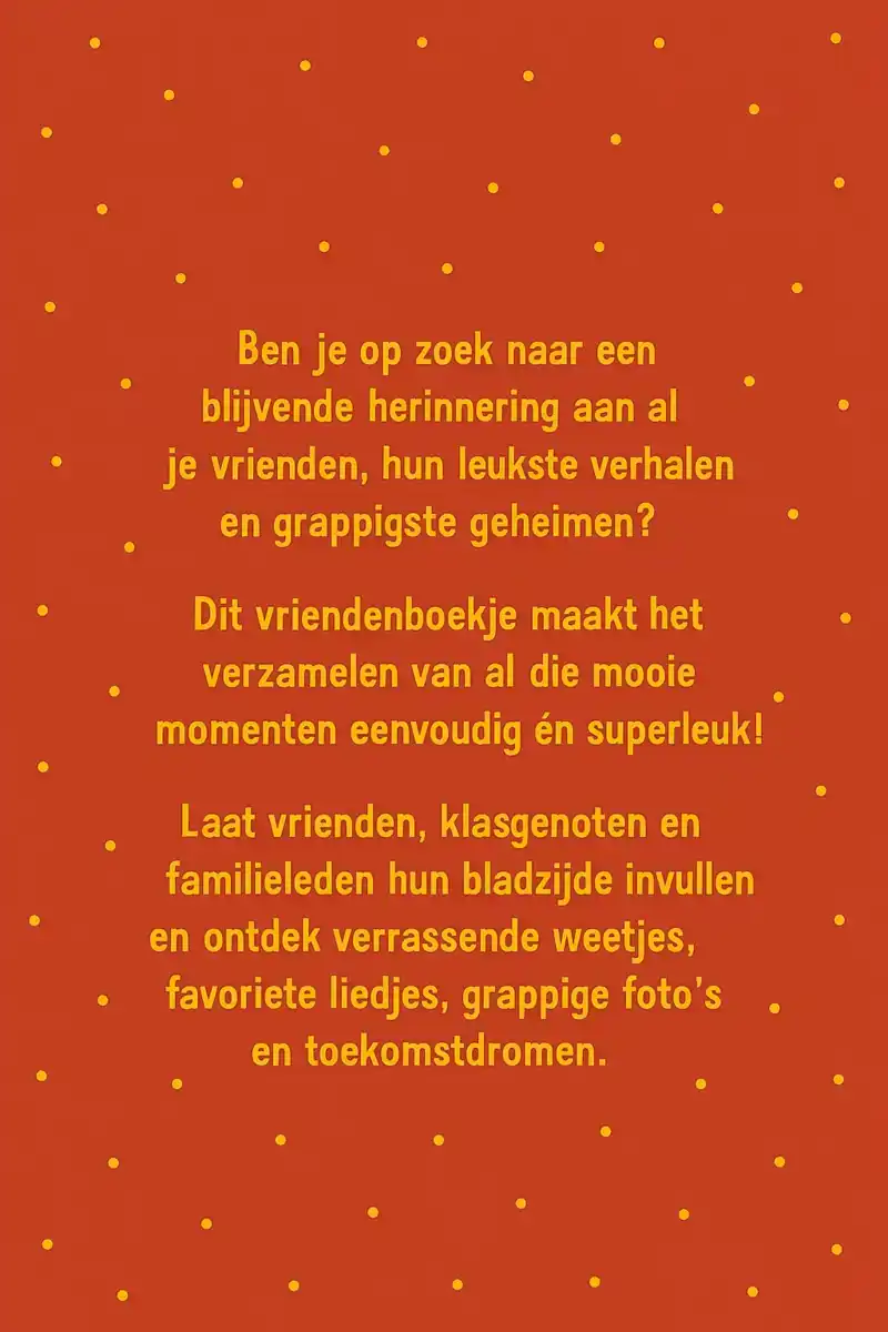 PIZZA VRIENDENBOEKJE